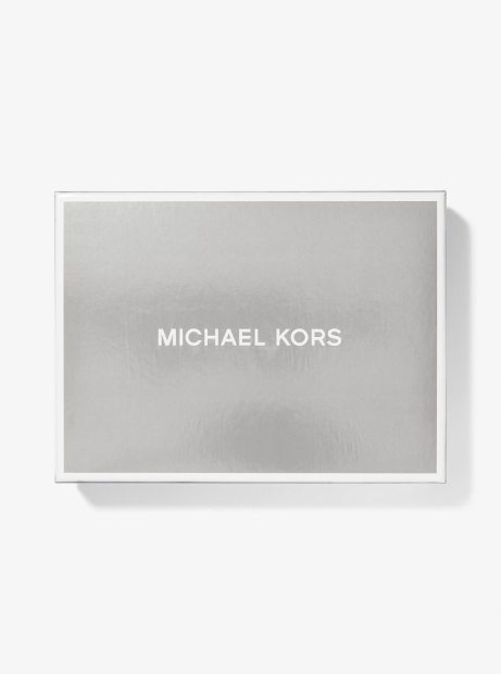 Стильный набор Michael Kors комплект шапка и шарф с логотипом 1159797888 (Синий, One size)