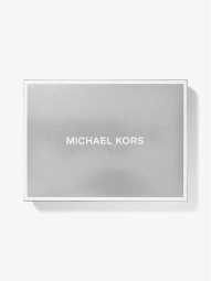 Стильный набор Michael Kors комплект шапка и шарф с логотипом 1159799179 (Серый, One size)