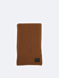 Вязаный набор Calvin Klein комплект шарф и перчатки 1159806304 (Коричневый, One size)