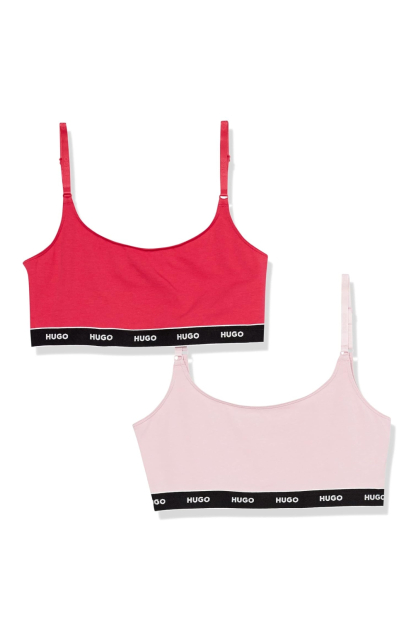 Набор бюстгальтеров Hugo Boss бра-топ 2 шт 1159848746 (Розовый XL)