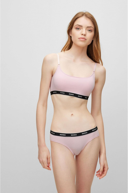 Набор бюстгальтеров Hugo Boss бра-топ 2 шт 1159848746 (Розовый XL)