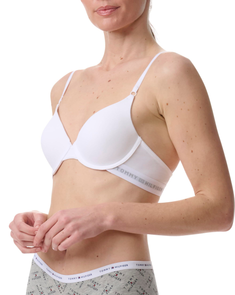 Набір бюстгальтерів Push-Up Tommy Hilfiger 1159945050 (Чорний/Білий 36C)