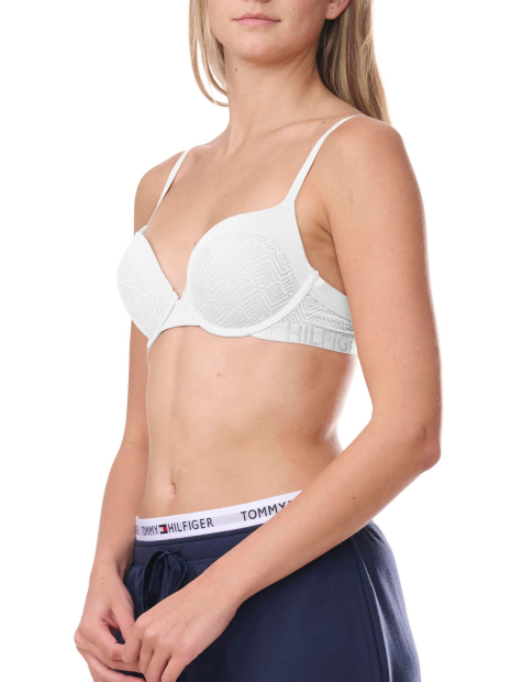 Набор бюстгальтеров Tommy Hilfiger Push-Up 1161483936 (Белый/Розовый 34C)