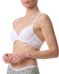Набір бюстгальтерів Push-Up Tommy Hilfiger 1159945050 (Чорний/Білий 36C)