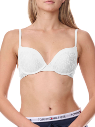 Набор бюстгальтеров Tommy Hilfiger Push-Up 1161483936 (Белый/Розовый 34C)