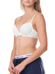 Набор бюстгальтеров Tommy Hilfiger Push-Up 1161483936 (Белый/Розовый 34C)