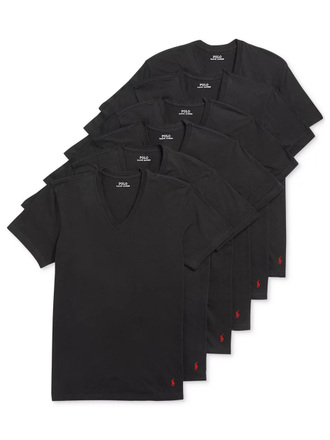 Набір чоловічих футболок Polo Ralph Lauren 1159840640 (Чорний L)