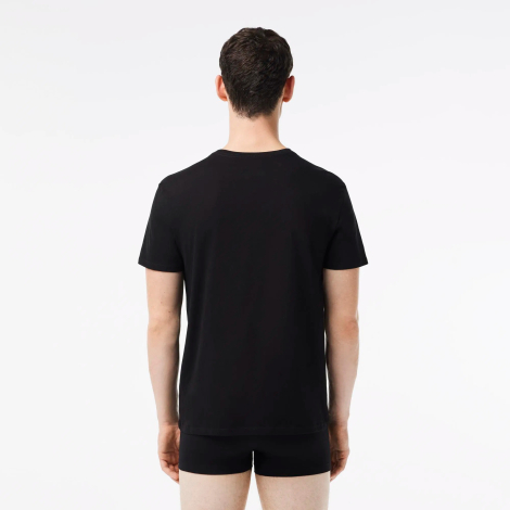 Набор фирменных мужских футболок Lacoste 3 шт 1159849537 (Черный M)