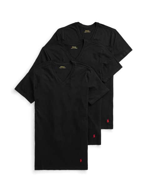 Набор мужских футболок Polo Ralph Lauren 3 шт 1160714648 (Черный 1X)