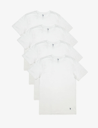 Набор мужских футболок U.S. Polo Assn 4 шт 1159852487 (Белый M)