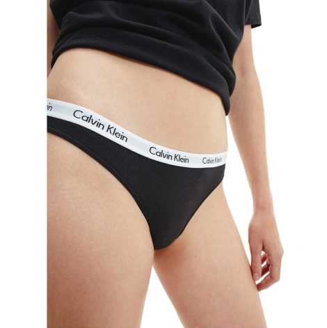 Набор трусиков тонг Calvin Klein 3шт 1159836928 (Черный/Серый XL)
