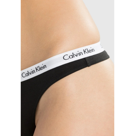 Набор трусиков тонг Calvin Klein 3шт 1159836928 (Черный/Серый XL)