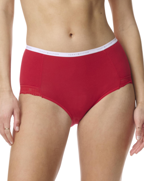 Набор трусиков бикини Tommy Hilfiger 6шт 1159840501 (Разные цвета L)