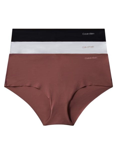 Женские бесшовные трусики хипстеры Calvin Klein набор 1159843825 (Разные цвета M)