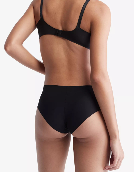 Жіночі безшовні трусики хіпстери Calvin Klein набір 1159843880 (Різні кольори L)