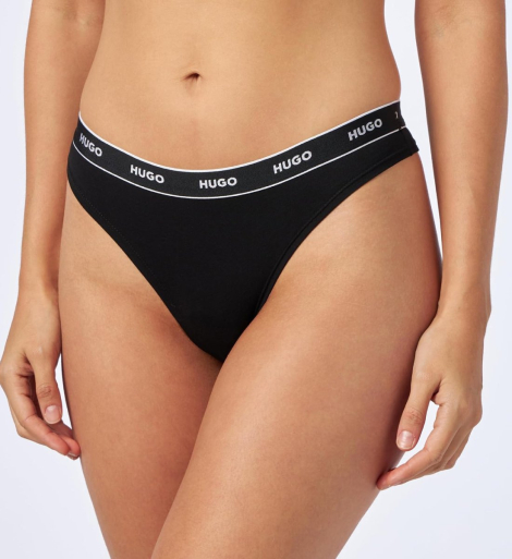Жіночі трусики тонг Hugo Boss набір 1159843994 (Різні кольори XL)