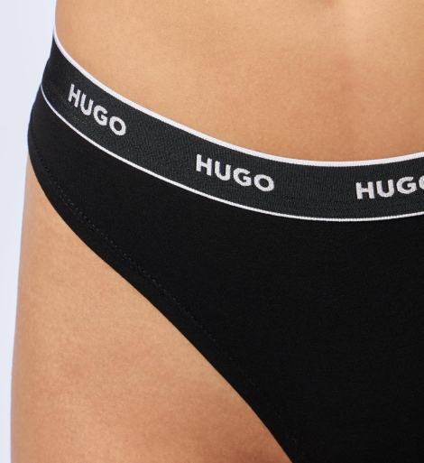 Жіночі трусики тонг Hugo Boss набір 1159843994 (Різні кольори XL)