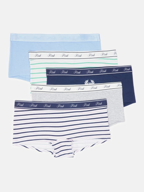 Набор трусиков шортиков Victoria's Secret Pink 1159847106 (Разные цвета S)