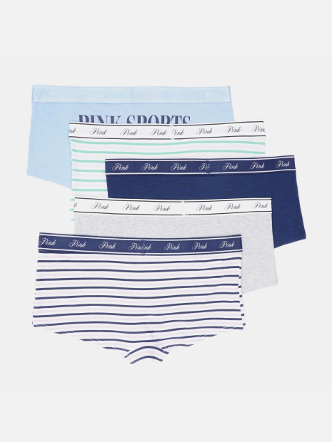 Набор трусиков шортиков Victoria's Secret Pink 1159847106 (Разные цвета S)