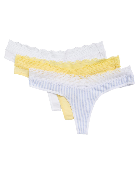 Набор женских трусиков Tommy Hilfiger тонг 1159847364 (Разные цвета L)