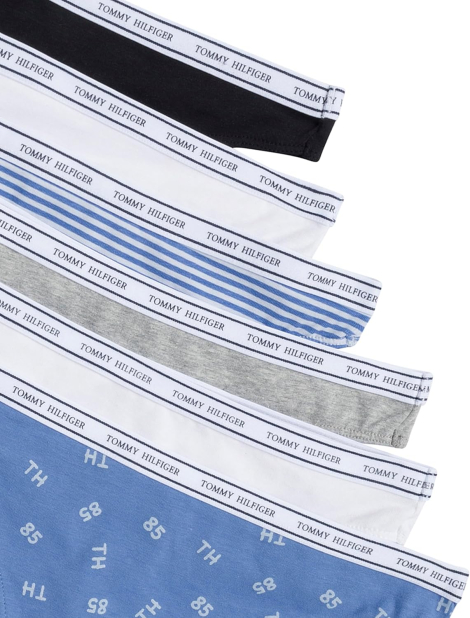 Набір із 6 трусиків тонг Tommy Hilfiger 1159847640 (Різні кольори XL)