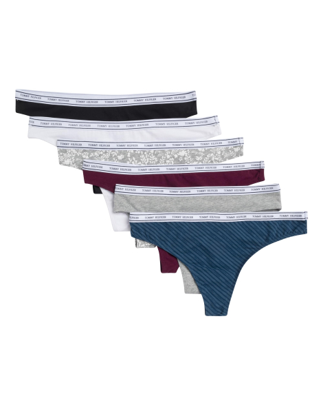 Набор из 6 трусиков тонг Tommy Hilfiger 1159848802 (Разные цвета L)