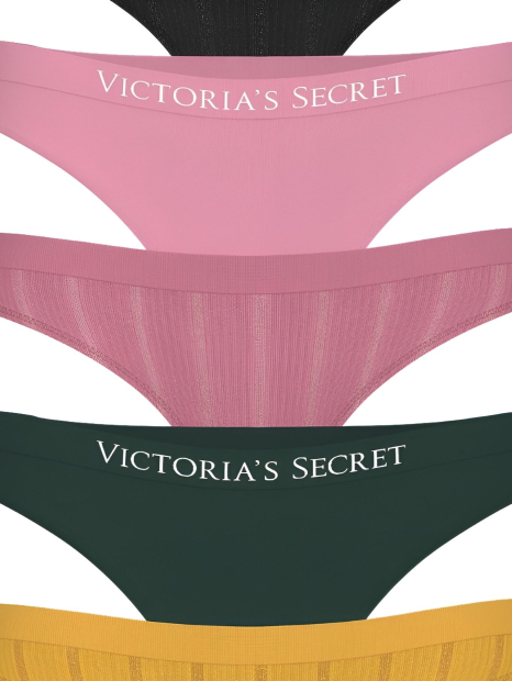 Набор трусиков тонг Victoria's Secret 5шт 1159847793 (Разные цвета L)