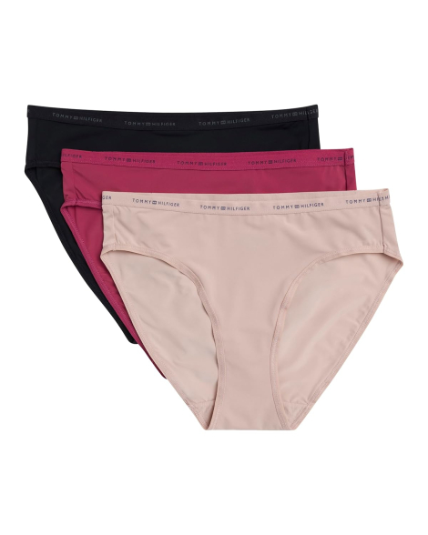 Набор женских трусиков бикини Tommy Hilfiger 3 шт 1159848694 (Разные цвета S)