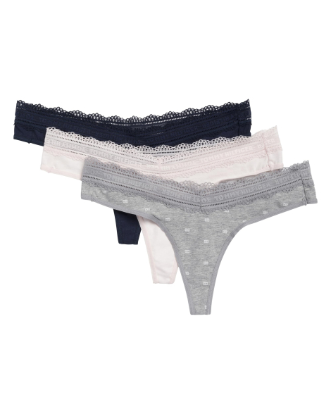 Набір жіночих трусиків Tommy Hilfiger тонг 1159849223 (Різні кольори XL)