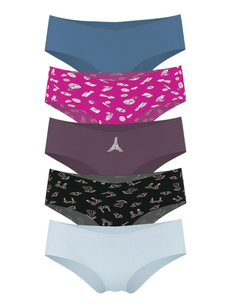 Набор бесшовных трусиков Victoria's Secret чики 1159850384 (Разные цвета S)