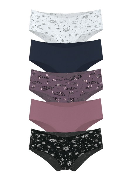 Набор бесшовных трусиков Victoria's Secret чики 1159851888 (Разные цвета M)