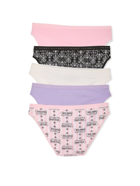 Набор трусиков бикини Victoria's Secret 5 шт 1159853380 (Разные цвета S)