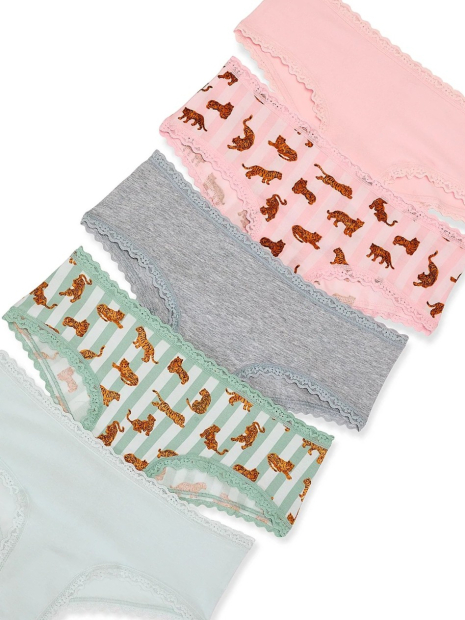 Набор трусиков чики Victoria's Secret 5 шт 1159854091 (Разные цвета M)