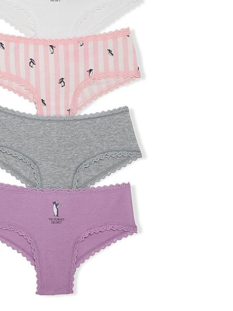 Набор трусиков чики Victoria's Secret 5 шт 1159855111 (Разные цвета M)