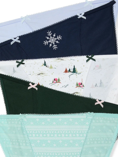 Набор трусиков бикини Victoria's Secret 5 шт 1159855305 (Разные цвета S)