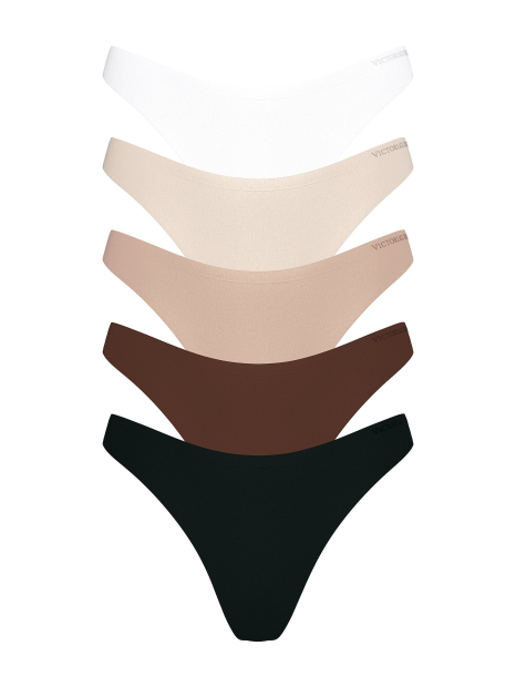 Набор трусиков тонг Victoria's Secret 1159856373 (Разные цвета S)