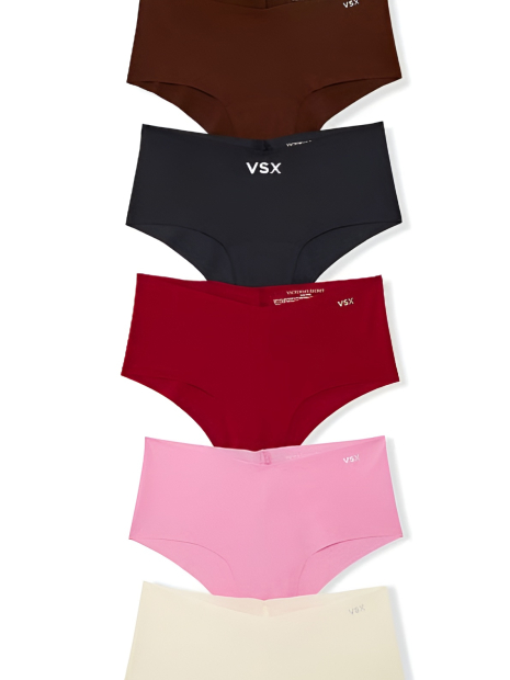 Набір безшовних трусиків Victoria's Secret 1159857595 (Різні кольори M)