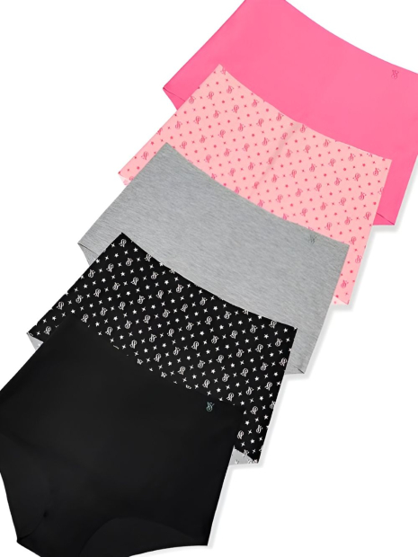 Набор бесшовных трусиков Victoria's Secret брифы 1159858230 (Разные цвета M)