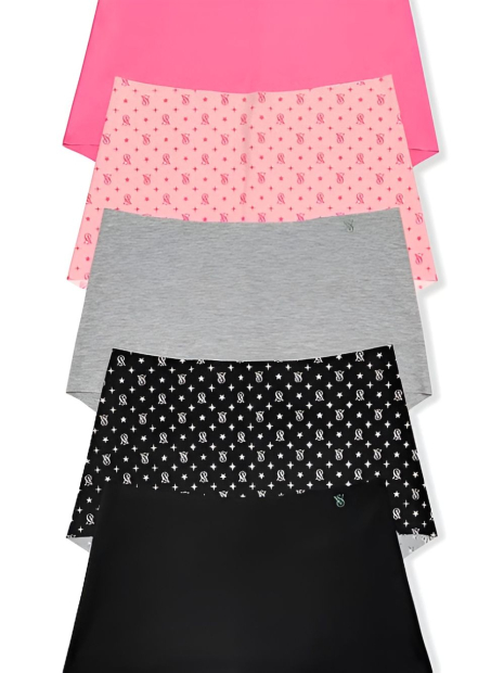 Набор бесшовных трусиков Victoria's Secret брифы 1159858230 (Разные цвета M)