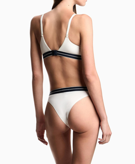 Набор трусиков Emporio Armani бразильяны 2 шт 1159859985 (Молочный S)