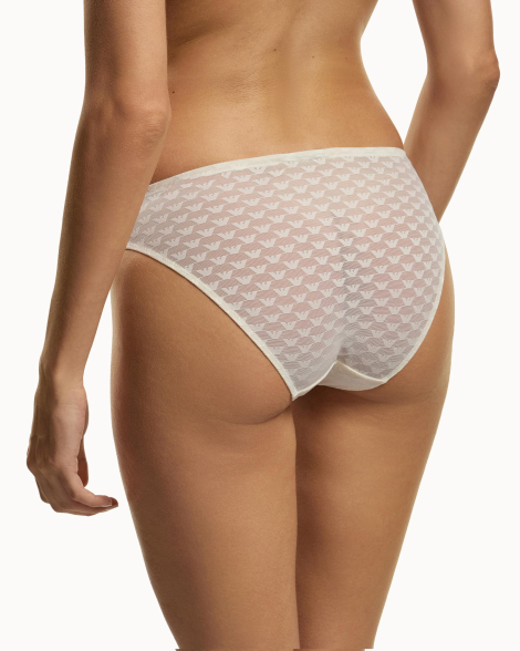 Набор трусиков Emporio Armani брифы 2шт 1159862885 (Молочный XS)
