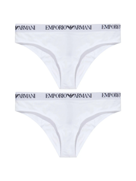 Набор женских трусиков Emporio Armani брифы 2 шт 1159863456 (Белый S)