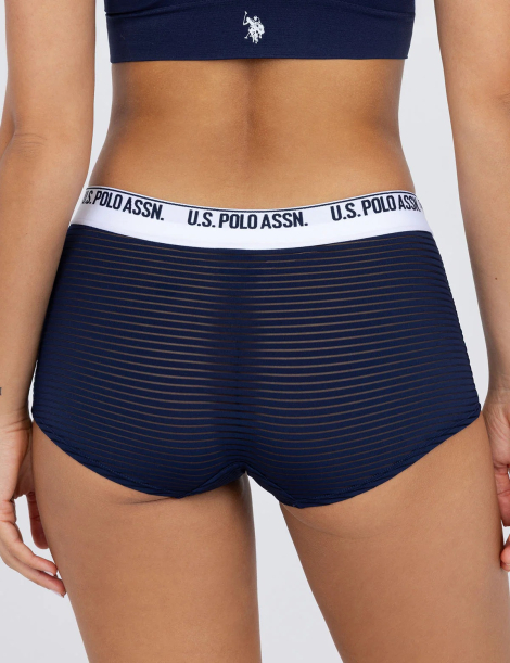Женские трусики шортики U.S. Polo Assn набор 5 шт 1160779264 (Разные цвета M)