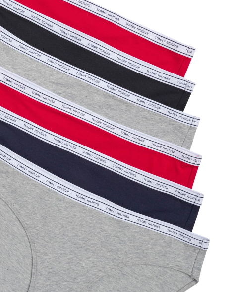 Женские трусики хипстеры Tommy Hilfiger набор 1161190349 (Разные цвета M)