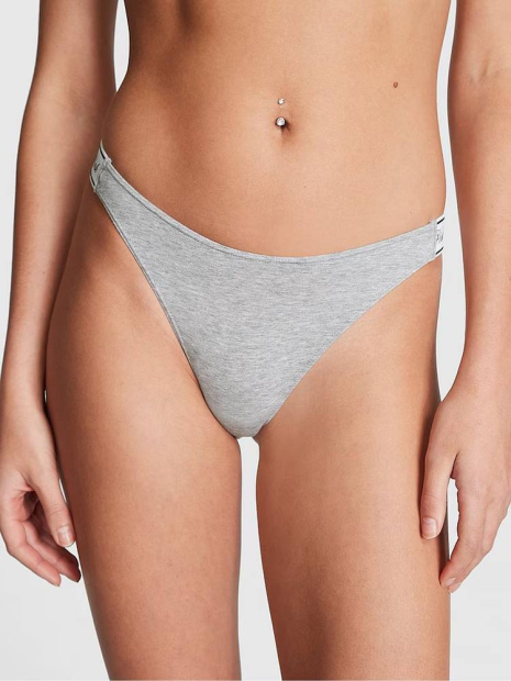 Набор трусиков тонг Victoria's Secret Pink 3 шт 1162844728 (Разные цвета XS)
