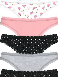 Набор трусиков Victoria's Secret тонг 1159838569 (Разные цвета S)