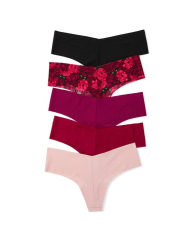 Набір безшовних трусиків Victoria's Secret тонг 1159845037 (Різні кольори XXL)