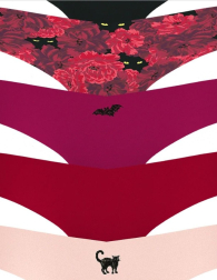 Набір безшовних трусиків Victoria's Secret тонг 1159845800 (Різні кольори XS)
