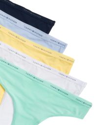 Набор из 5 трусиков тонг Tommy Hilfiger 1159846515 (Разные цвета XL)