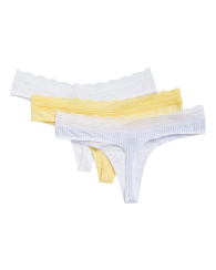 Набор женских трусиков Tommy Hilfiger тонг 1159847364 (Разные цвета L)